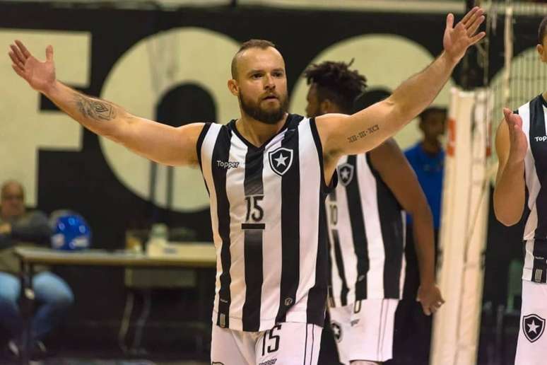 Botafogo busca o acesso à elite do vôlei nacional (Instagram Botafogo FR/Maurício Souza/ Tribuna Alvinegra)