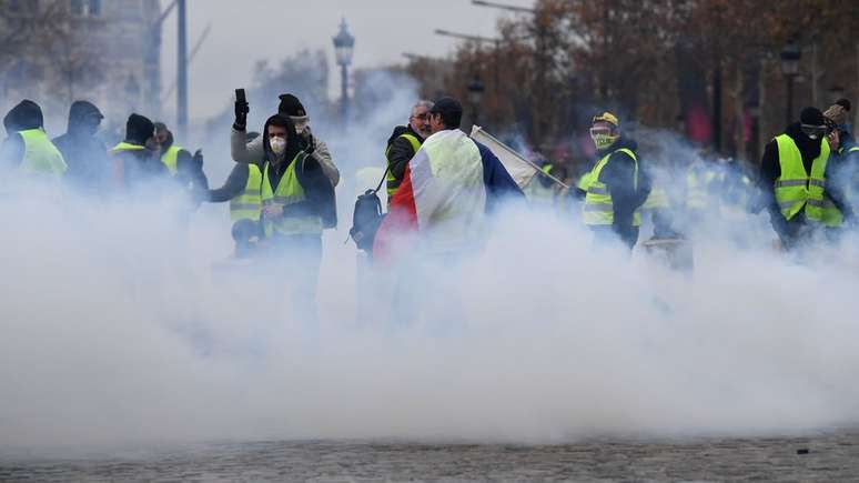 O conflito começou antes mesmo das manifestações