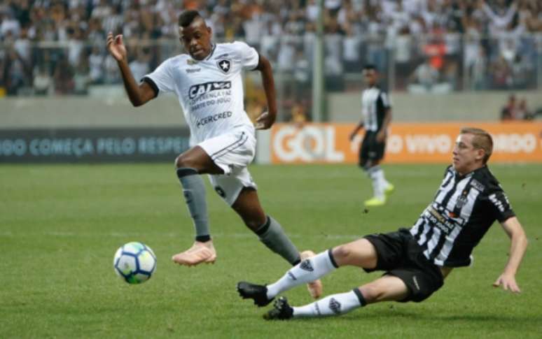 O triunfo sobre o Botafogo garantiu o Galo na fase preliminar da Libertadores- FELIPE CORREIA/PHOTO PREMIUM