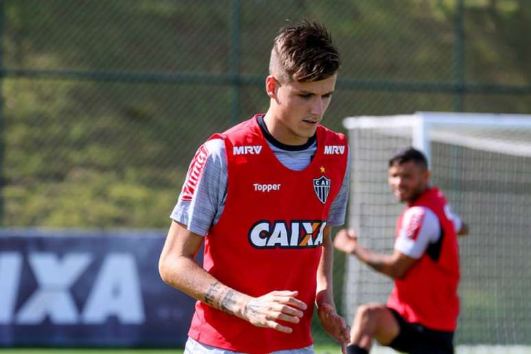 O zagueiro comemorou o bom ano pelo Atlético-MG e sua ascensão na carreira - Bruno Cantini/Atlético-MG