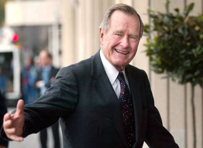 O ex-presidente dos Estados Unidos George H. W. Bush