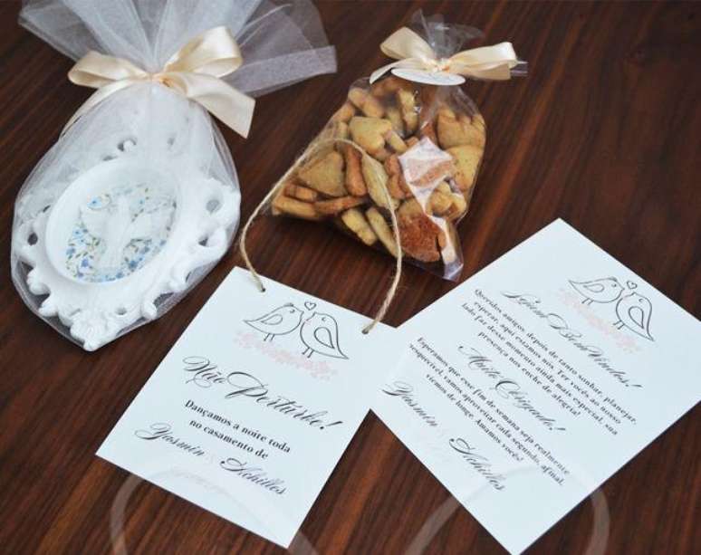 22. Voc&ecirc; pode tamb&eacute;m fazer kits como lembrancinhas para casamento. Foto de At&eacute; que Enfim
