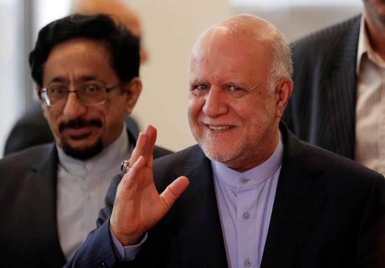 Ministro de Petróleo iraniano, Bijan Zanganeh
22/06/2018
REUTERS/Heinz-Peter Bader