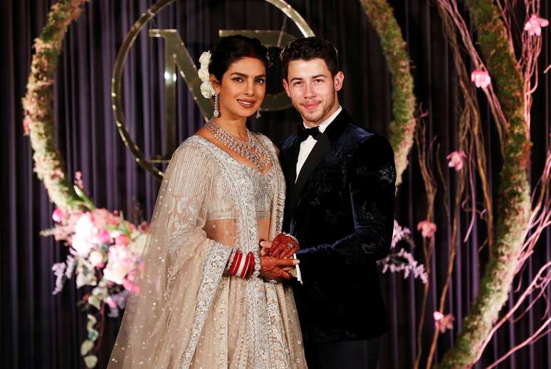 Priyanka Chopra e Nick Jonas se casam em Nova Délhi
 4/12/2018   REUTERS/Adnan Abidi 