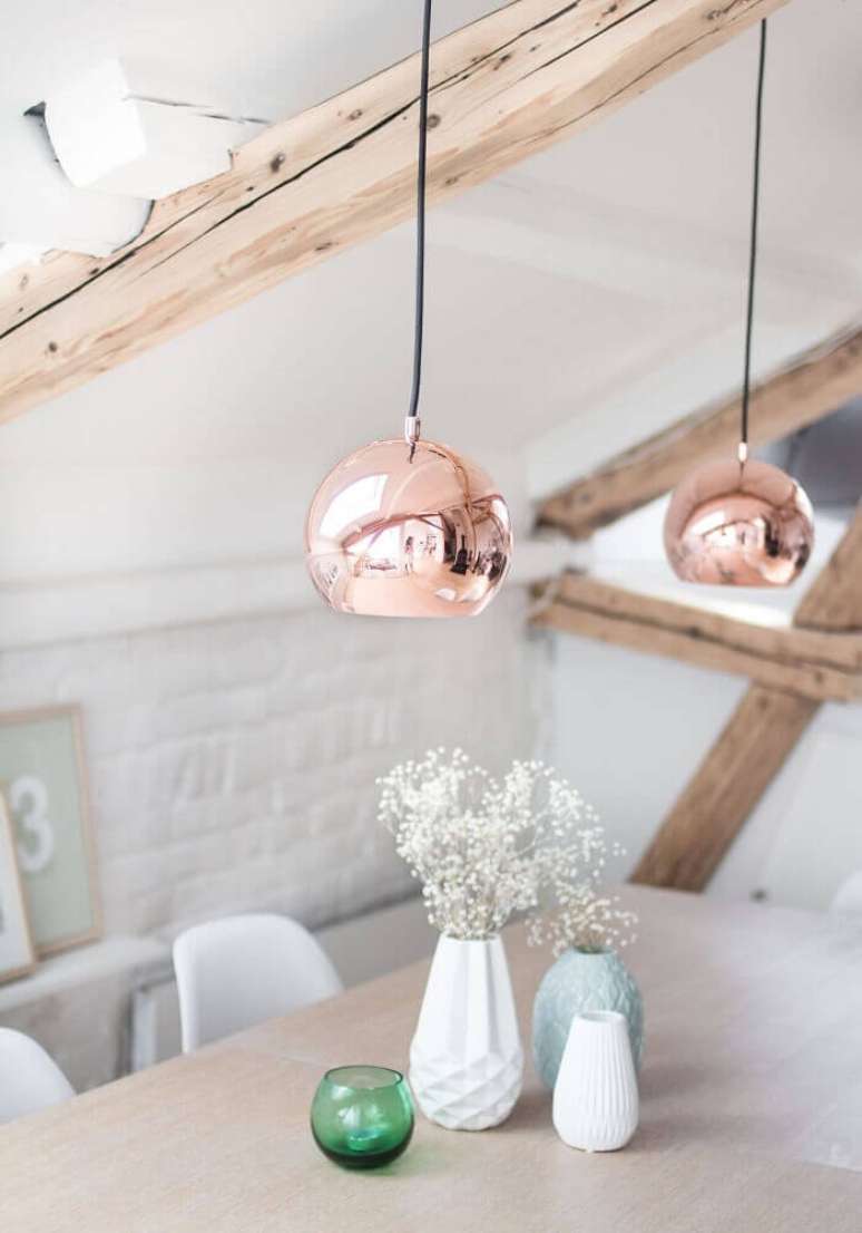 69. Modelo de pendente rose gold redondo &ndash; Foto: Beauty Hunter