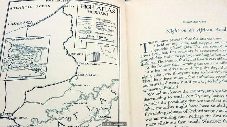 A única evidência da localização de Idihr é um esboço de mapa em um livro escrito por um dos estudantes de Oxford, Bryan Clarke