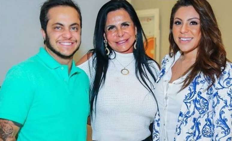 Thammy Miranda, Gretchen e Andressa Ferreira.