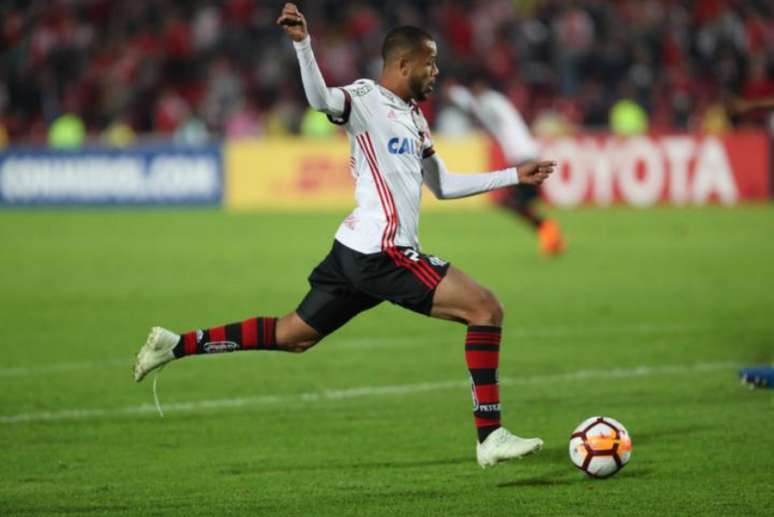 Geuvânio pelo Flamengo: 41 jogos e três gols marcados pelo atacante (Foto: Gilvan de Souza/Flamengo)