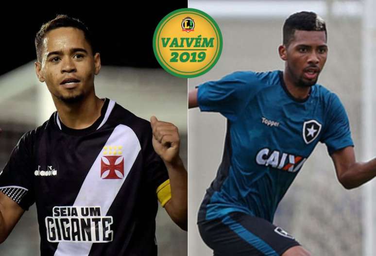 Pikachu, do Vasco e Matheus Fernandes, agora do Palmeiras. (Foto: Divulgação/LANCE!)