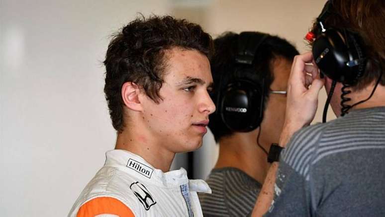 Lando Norris, piloto de testes da McLaren