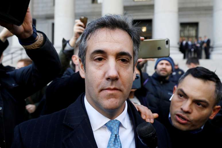 Michael Cohen em Nova York
 29/11/2018    REUTERS/Andrew Kelly 