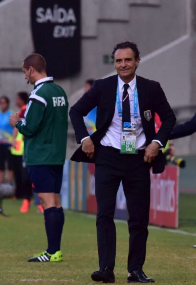 Prandelli levou a Itália à final da Eurocopa de 2012 (Foto: GIUSEPPE CACACE / AFP)