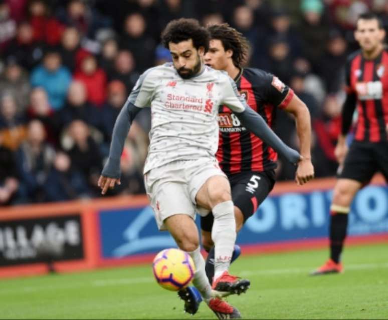 Salah foi o grande destaque da partida