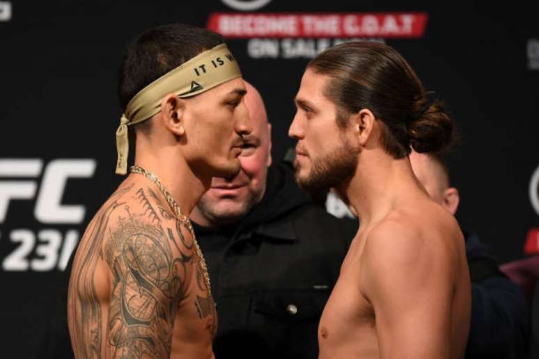 Max Holloway e Brian Ortega prometem um grande duelo na luta principal da noite (Foto: Getty Images/UFC)