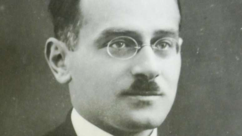 Ceslau Biezanko em foto de 1920; intelectual veio ao Brasil enviado pelo governo polonês | Imagem: Rhuan Trindade/Acervo de Edmundo Gardolinski
