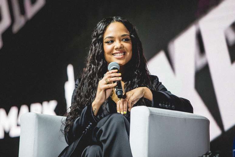 Tessa Thompson apresentou o trailer de MIB: Internacional