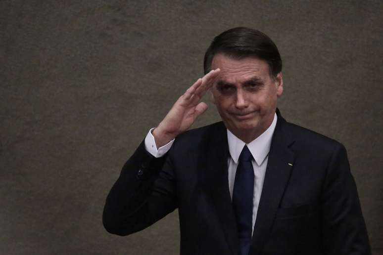 Bolsonaro foi diplomado presidente da República nesta segunda-feira (10)