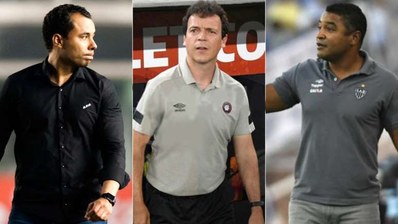 Jair Ventura, Fernando Diniz e Roger podem aparecer no Fluminense (Foto: Divulgação)