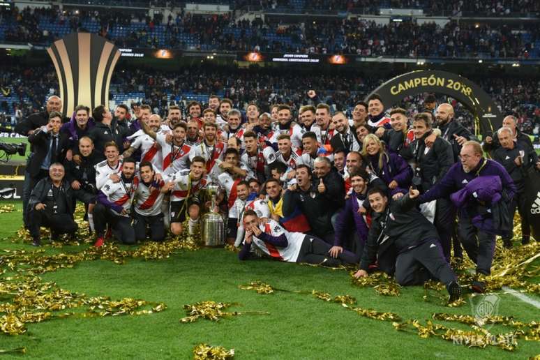 River Plate conquistou a Copa Libertadores em 2015 e 2018 (Foto: Reprodução)