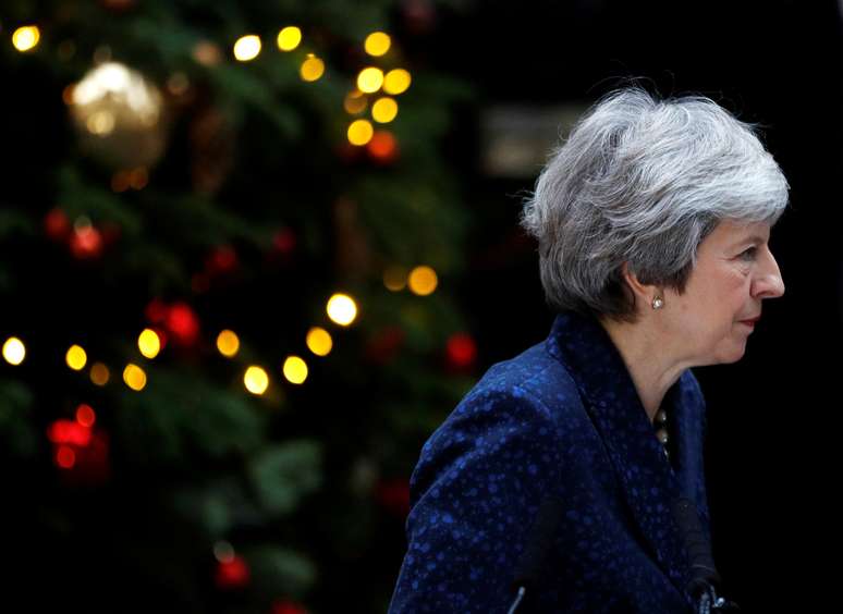Premiê britânica Theresa May 12/12/2018 REUTERS/Peter Nicholls
