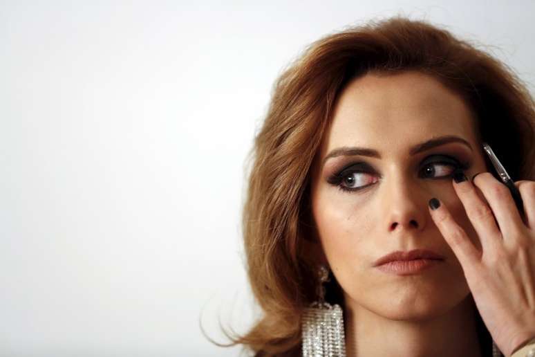 Participante do Miss Universo, Angela Ponce, na Espanha 25/10/2015 REUTERS/Susana Vera