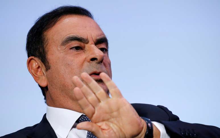 Ex-presidente do conselho da Nissan, Carlos Ghosn, durante evento em Paris, França
01/10/2018 REUTERS/Regis Duvignau