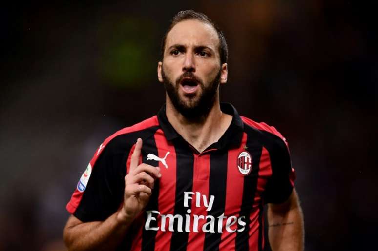 Higuaín é uma das aposta do Milan para a partida decisiva (Foto: AFP)