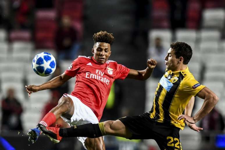 Benfica venceu o AEK por 1 a 0 nesta quarta-feira (Foto: AFP)