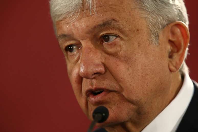 Presidente do México, Andrés Manuel López Obrador, durante coletiva de imprensa na Cidade do México  03/12/2018 REUTERS/Edgard Garrido 