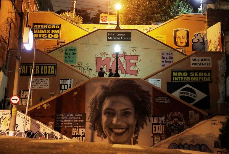 Foto de Marielle em S&atilde;o Paulo