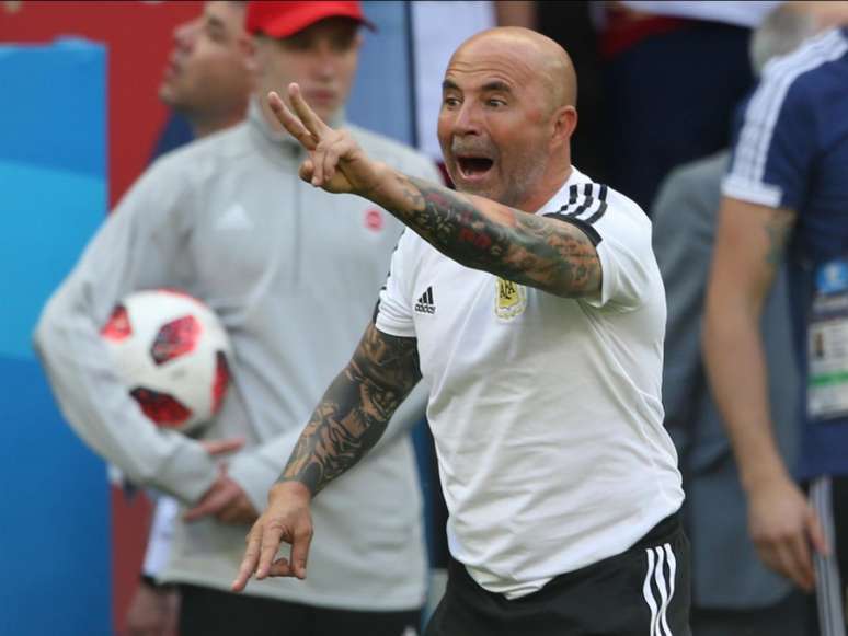 Sampaoli perto de ser o novo técnico do Santos para a próxima temporada (Foto: Roman Kruchinin/AFP)