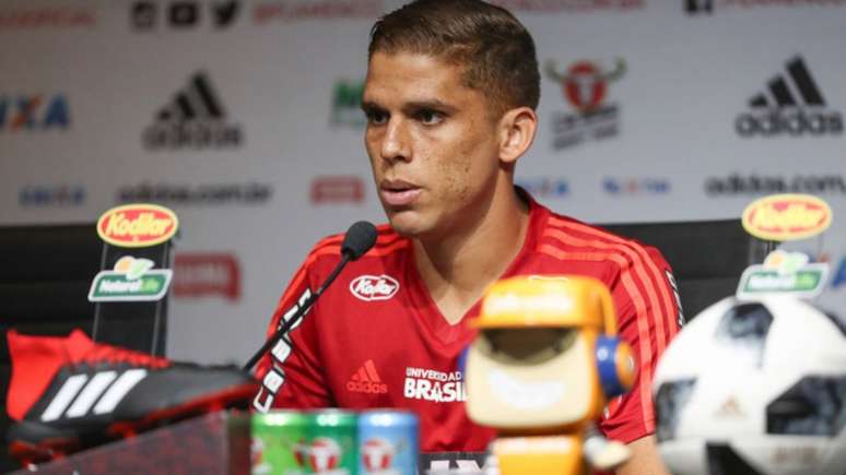 Cuéllar foi um dos atletas mais regulares do Flamengo na temporada (Foto: Gilvan de Souza / C.R. Flamengo)