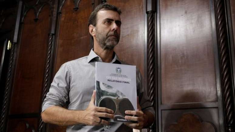 O deputado Marcelo Freixo (PSOL) foi o autor do relatório da CPI que culminou com o indiciamento de 226 pessoas por ligações com milícias