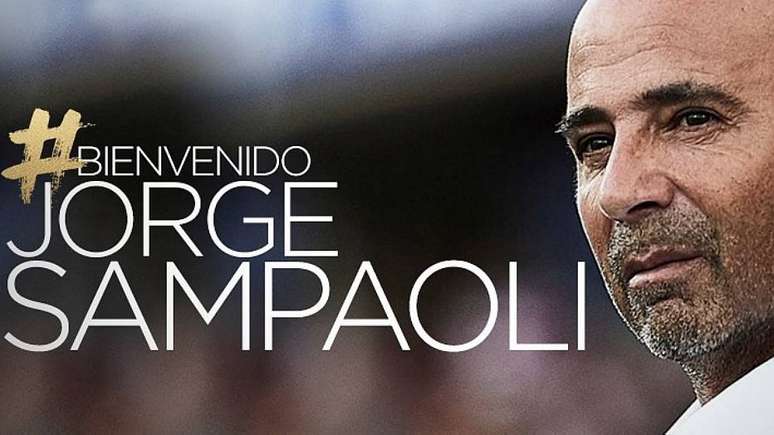 Jorge Sampaoli é anunciado pelo Santos