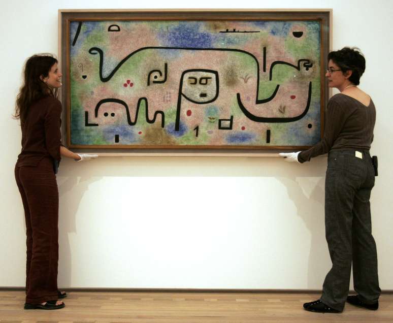 &#039;Insula dulcamara&#039;, de Paul Klee, exposto em Berna, na Suiça