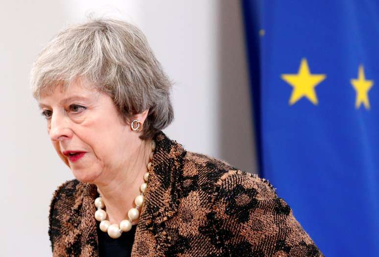 Premiê britânica, Theresa May 14/12/2018 REUTERS/Francois Lenoir