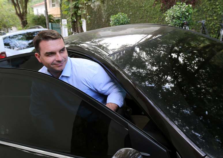 Senador eleito Flávio Bolsonaro (PSL) no Rio de Janeiro
