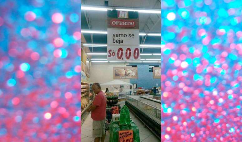 O beijo tá na oferta! Aproveita, crush!