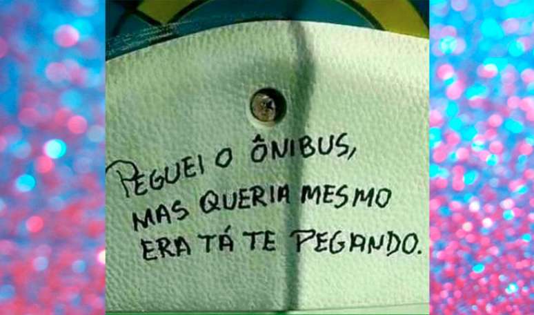 T&ocirc; pegando o &ocirc;nibus, mas n&eacute;&hellip;