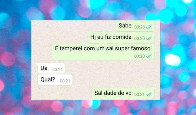 Para aqueles momentos que voc&ecirc; sente saudade dele