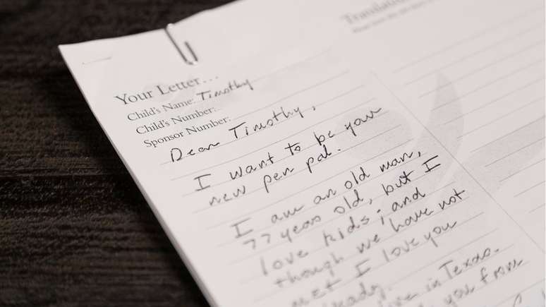 O ex-presidente dos EUA ajudou a financiar a educa&ccedil;&atilde;o e a alimenta&ccedil;&atilde;o de Timothy | Foto: Compassion International