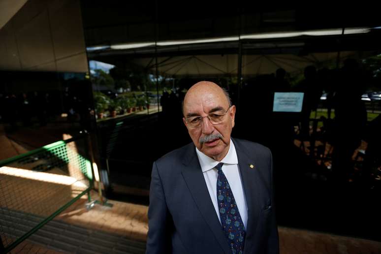 O ministro Osmar Terra em Brasília