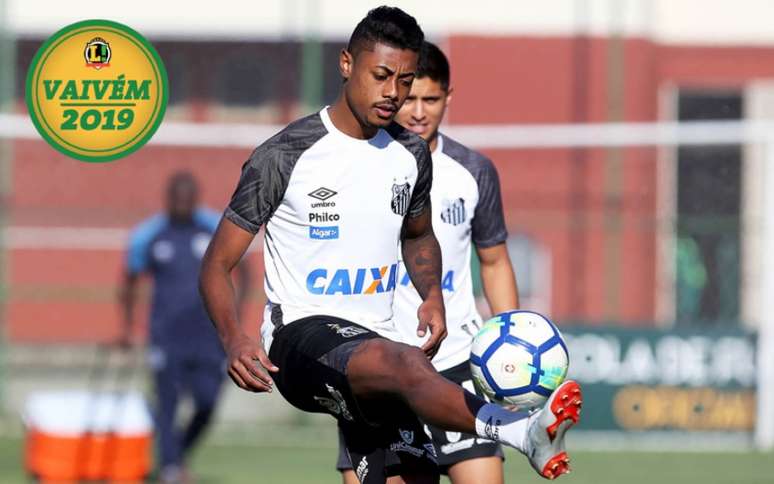 Bruno Henrique é um dos alvos do Fla para o ataque, mas deve ficar (Foto: Pedro Ernesto Guerra Azevedo/Santos)