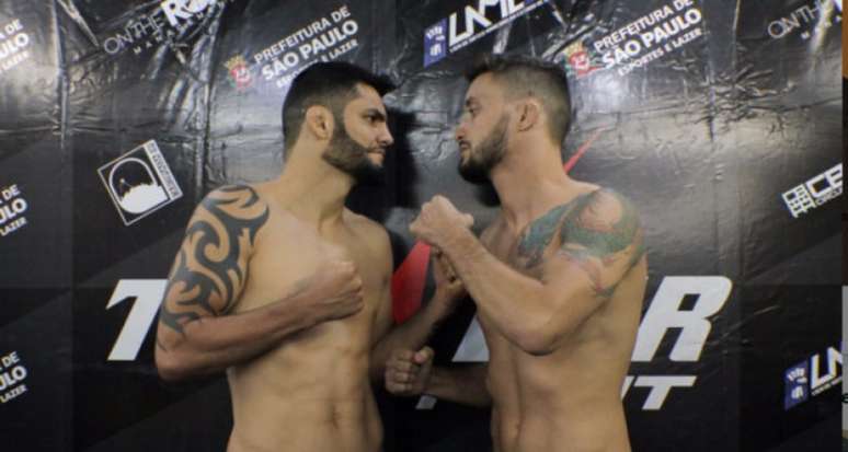 Willian Cilli e Guilherme Carcaça fazem a luta principal do Thunder Fight (Foto: Reprodução/Thunder Fight)
