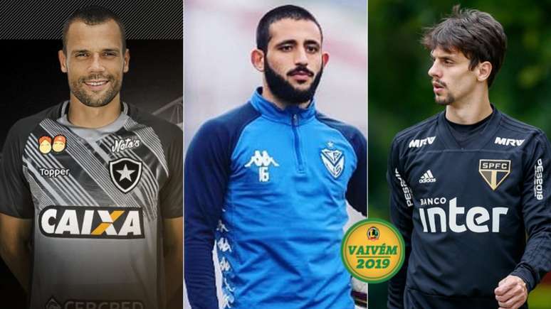 Diego Cavalieri, Matías Vargas e Rodrigo Caio movimentaram o vaivém desta quinta-feira (Foto: Divulgação)