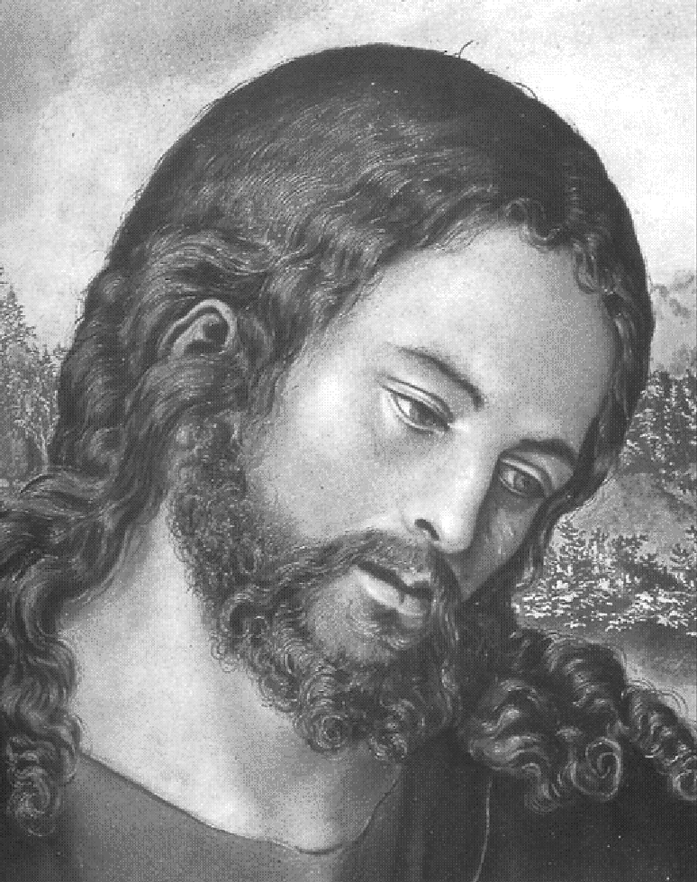 Um Cristo modesto (tela de Lucas Cranach, 1472-1553)