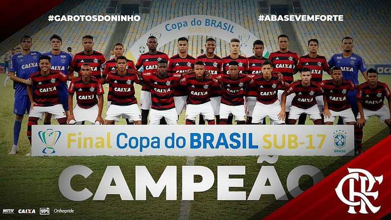 Flamengo é campeão da Copa do Brasil Sub-17