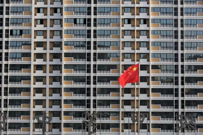 Bandeira da China, em Huaian 12/07/2018 REUTERS/Stringer 