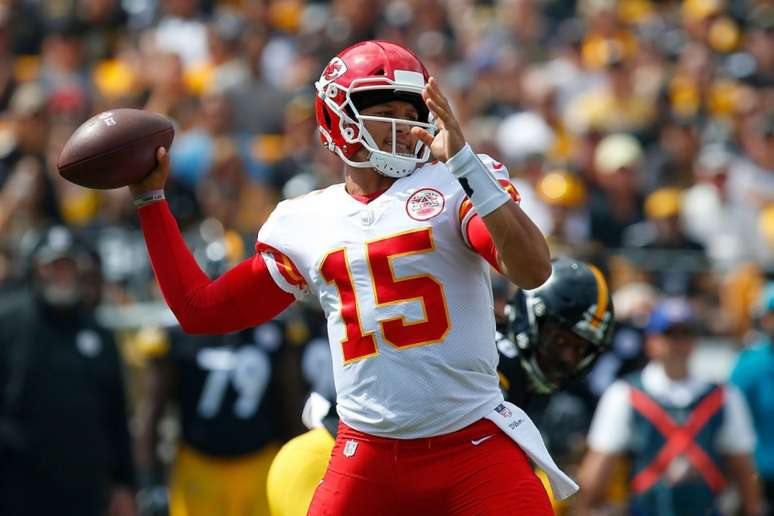 Mahomes, craque do Kansas City (Justin K. Aller)