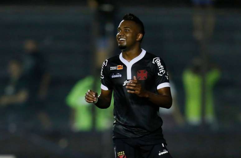 Atacante marcou um gol com a camisa vascaína em 2018 (Foto: Rafael Ribeiro/Vasco)